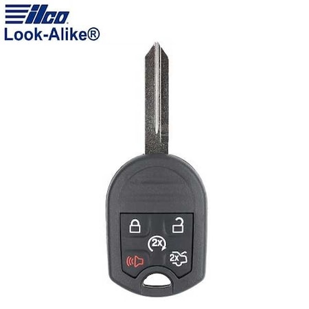 Ilco LAL RHK-FORD-5B1 FORD 5 BUTTON REMOTE HEAD KEY ILCO-AX00011940